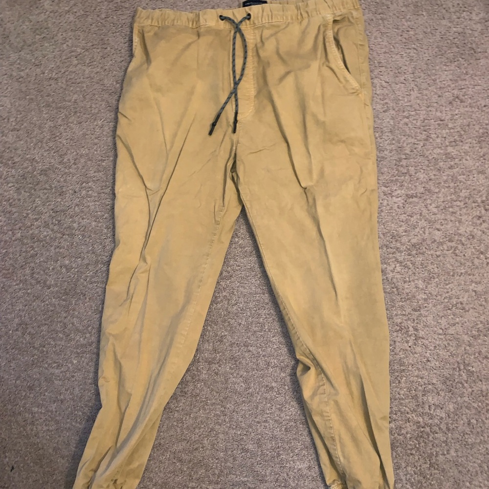 American eagle khaki joggers. Size Large